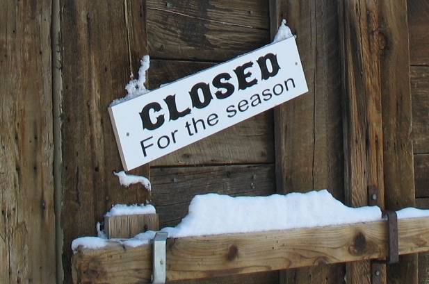 South WebCam closed for the season 